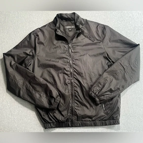 Vintage Members Only Windbreaker Rain Jacket US Medium - Picture 2 of 10